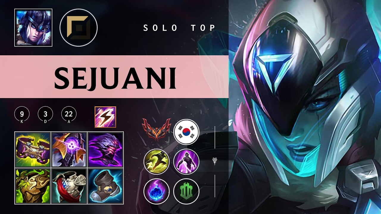 Sejuani Top vs Jayce - KR Grandmaster Patch 26.04