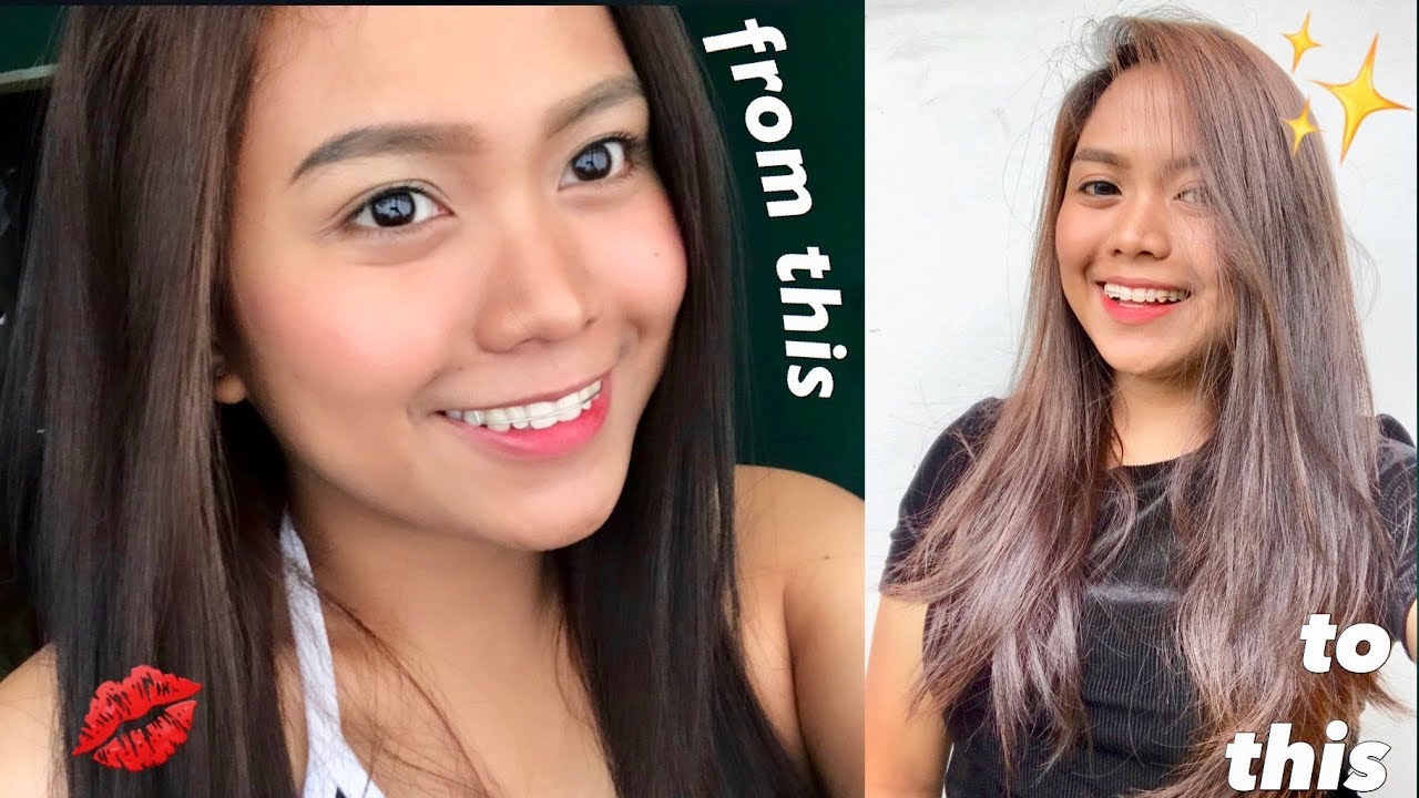 DIY AFFORDABLE HAIR COLOR (No damage and Shiny Hair)| Ginawa kong magisa