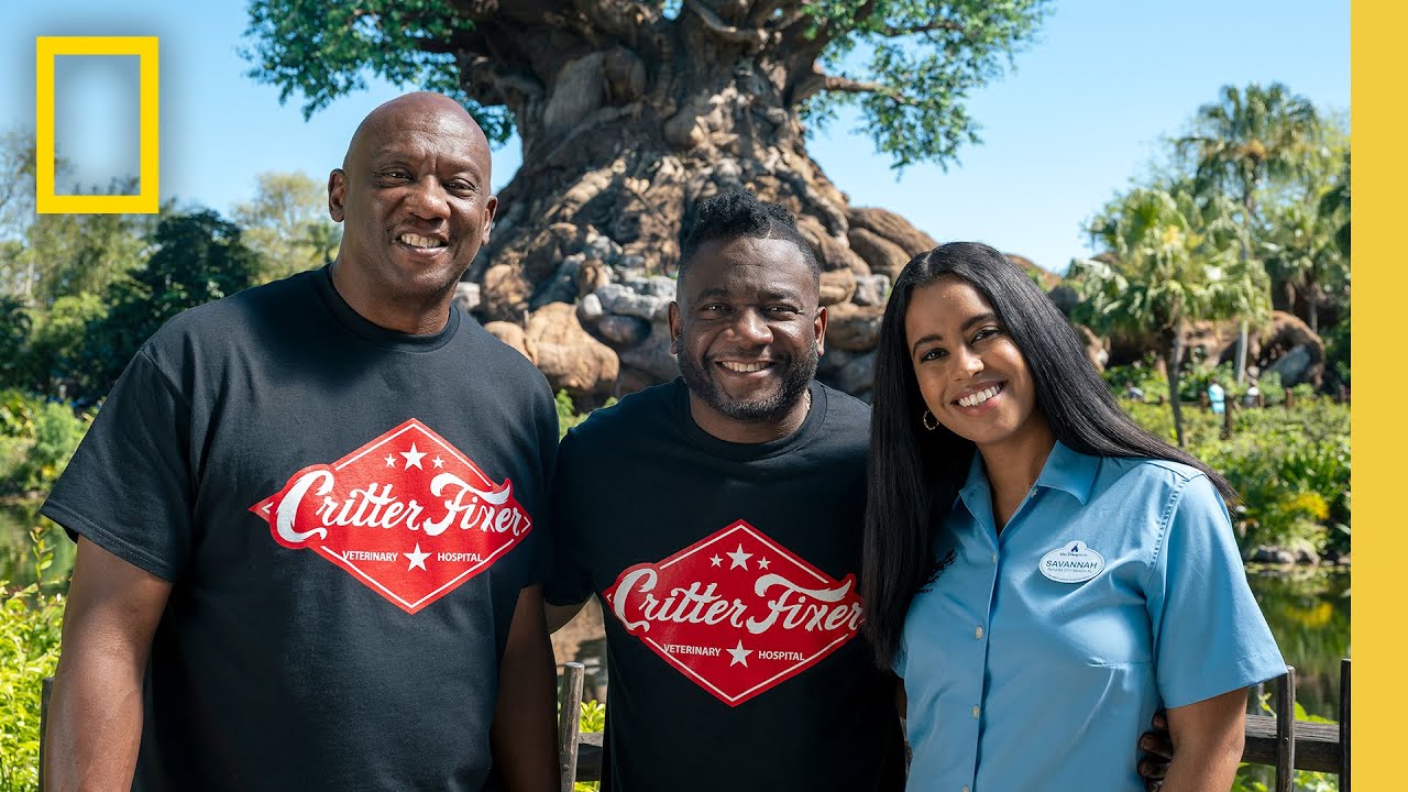The Critter Fixers Meet Baby Animals in Disney's Animal Kingdom | ourHOME | National Geographic