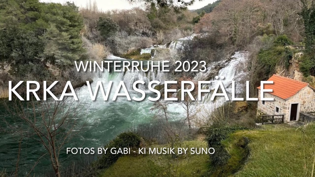 Impressionen Krka Wasserfälle im Winter 2023 -Kroatien im Winter🤩 Krka Nationalpark