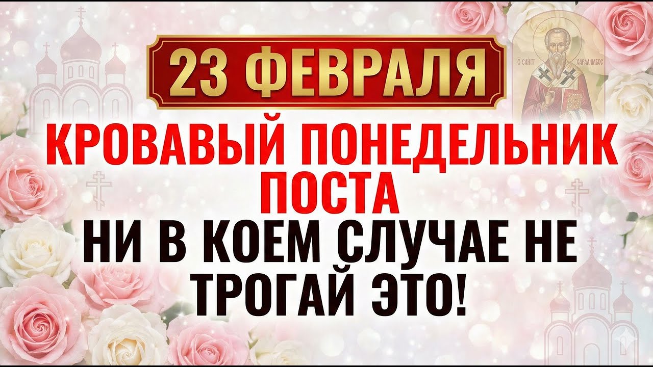 23 февраля Начало Великого поста. Что нельзя делать. Главные запреты и приметы дня
