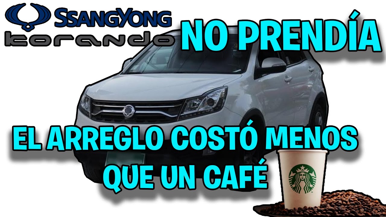 SSANGYONG KORANDO C NO ENCIENDE DESPUÉS DE HABERLE MONTADO LA CAJA DE CAMBIOS / DIAGNOSTICO SSANGYON