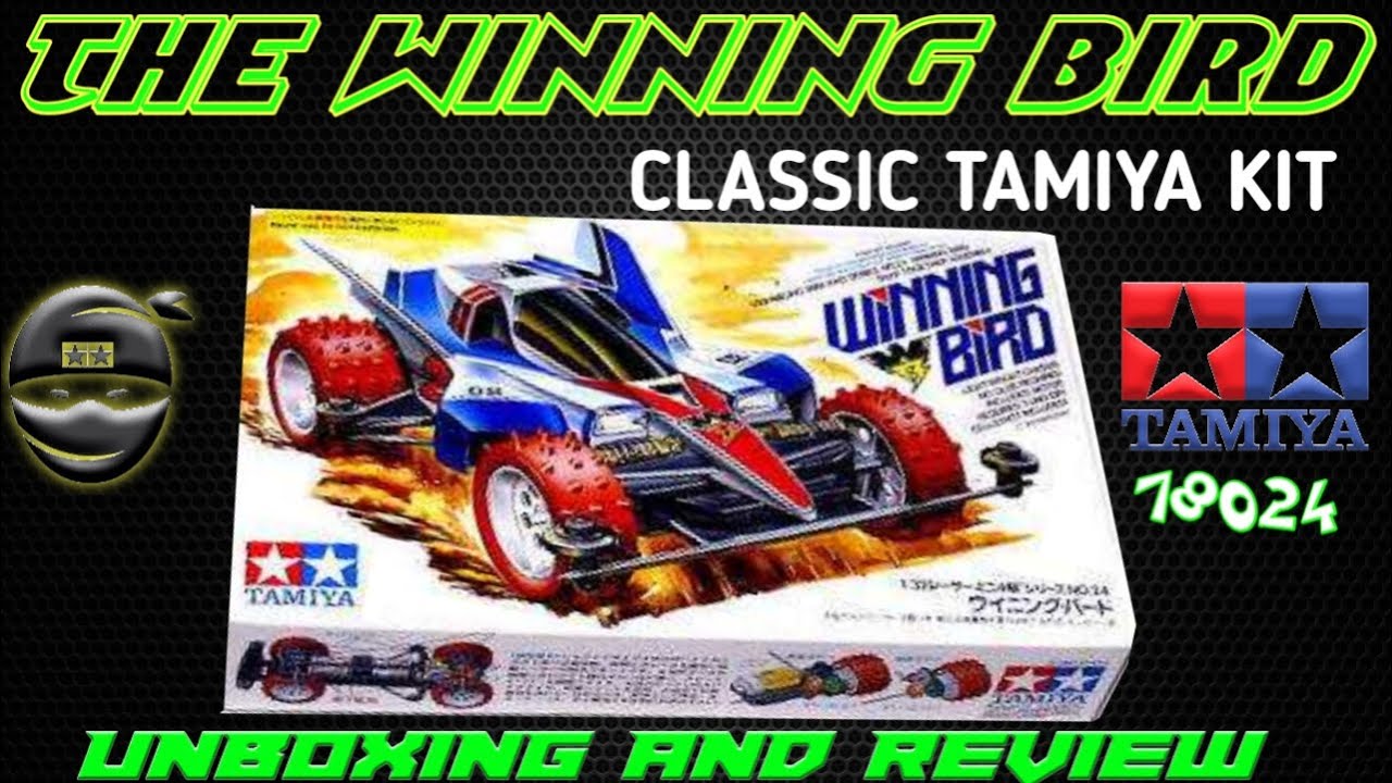 Unboxing and reviews : Tamiya mini 4wd 18024 Winning Bird (classic) Type 3 chassis