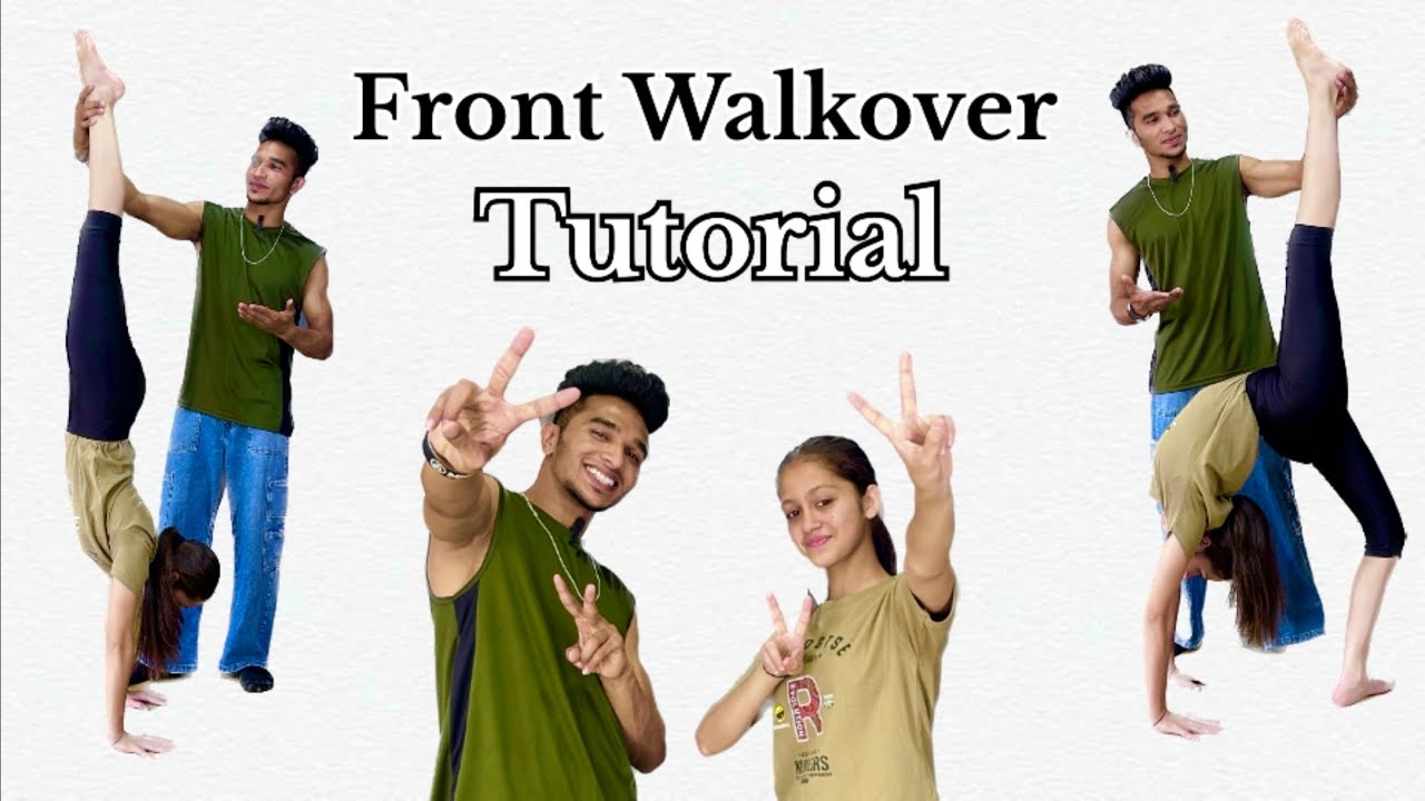 Front Walkover Tutorial / Hindi Tutorial / Vishal Waghmare #tutorial #hinditutorial #frontwalkover