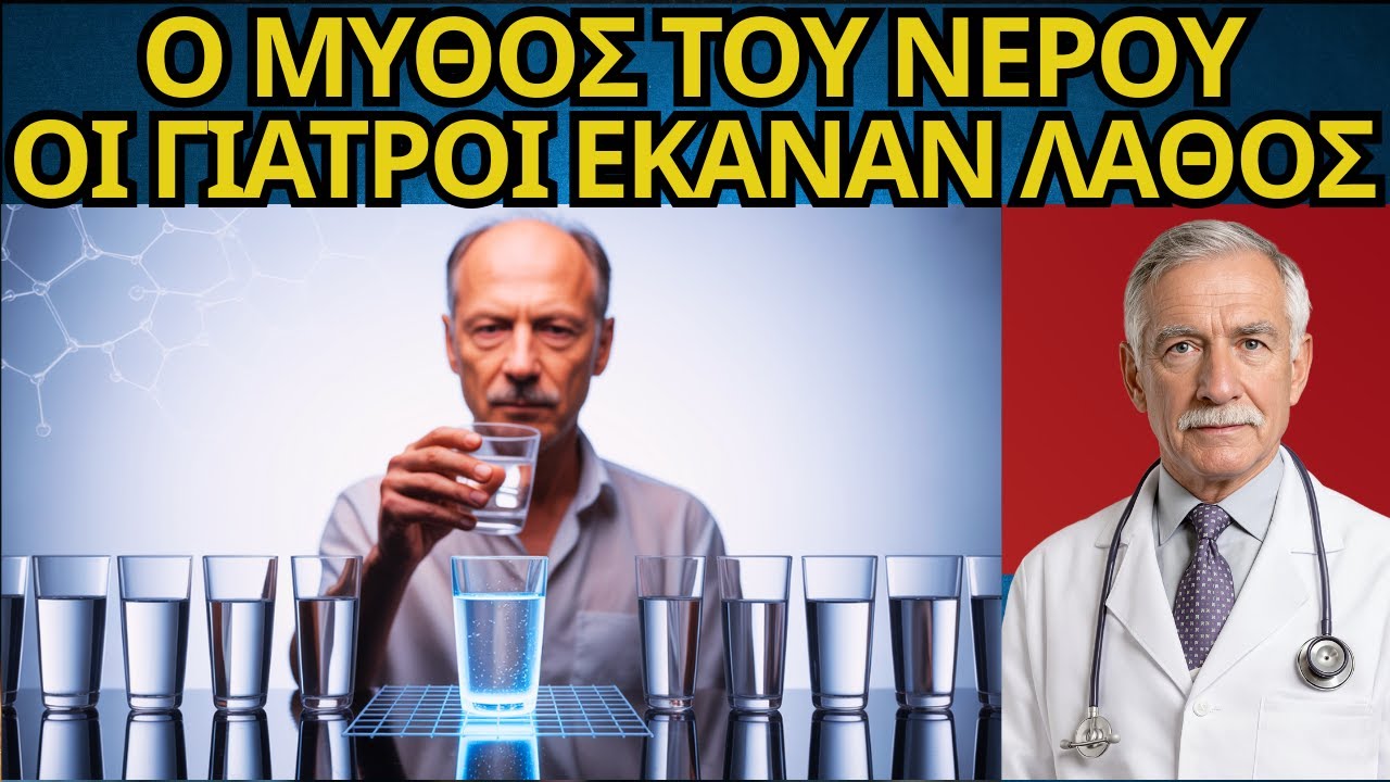 Νερό: Ο Μεγάλος Μύθος με τα 8 Ποτήρια!