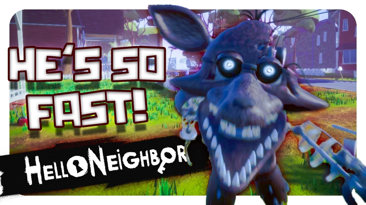 IGNITED FOXY IS IN HELLO NEIGHBOR.. (Can I Beat The Game?)