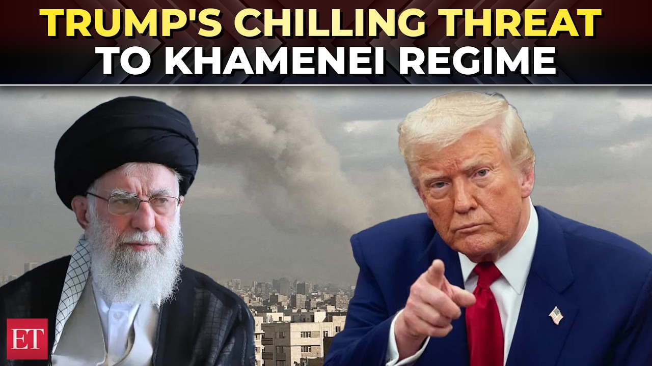 'Surrender or die': Trump's chilling threat to Khamenei regime as US-Israel rain missiles on Tehran