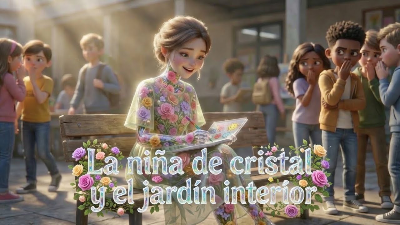 🌸 ¿Tu Interior También Es Transparente? La Historia de Alba y Su Jardín Secreto.