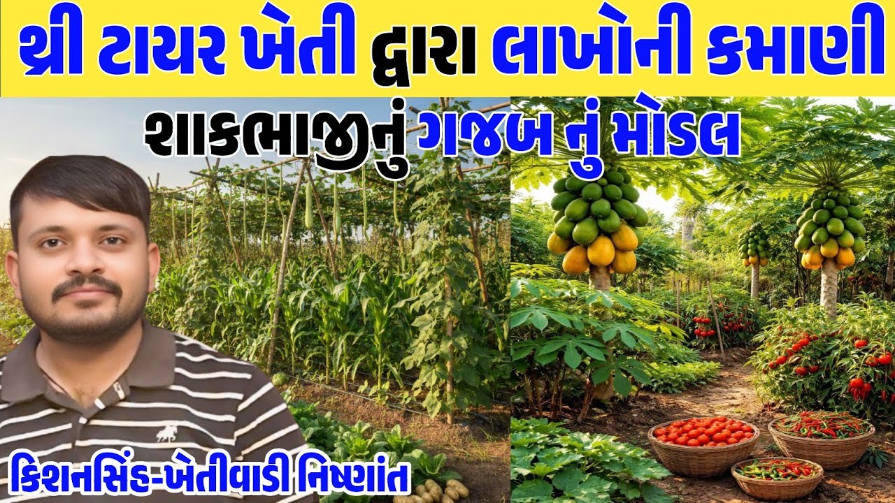 ઘરે બેઠા બહેનો દ્વારા પ્રાકૃતિક શાકભાજીના વેચાણનું અદ્ભુત મોડેલ ફાર્મ #kheti