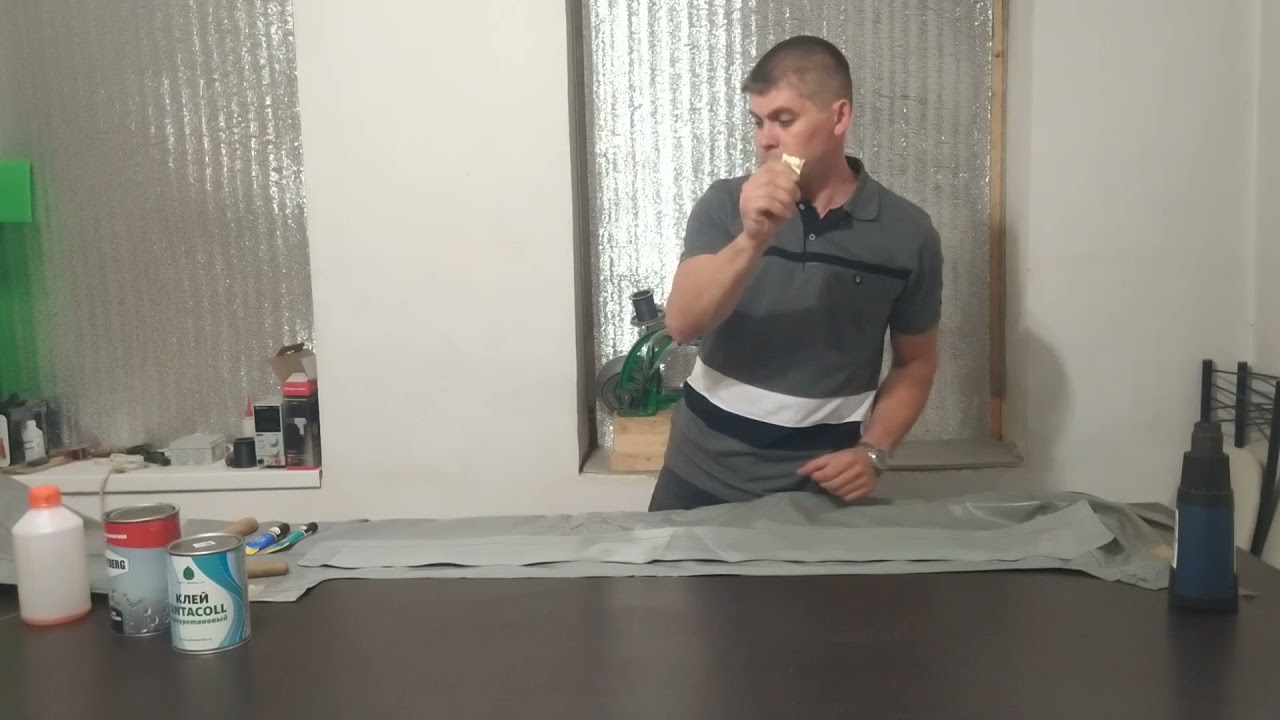 Самый простой и качественный способ отремонтировать ПВХ тент, бассейн, лодку, надувной матрас, круг