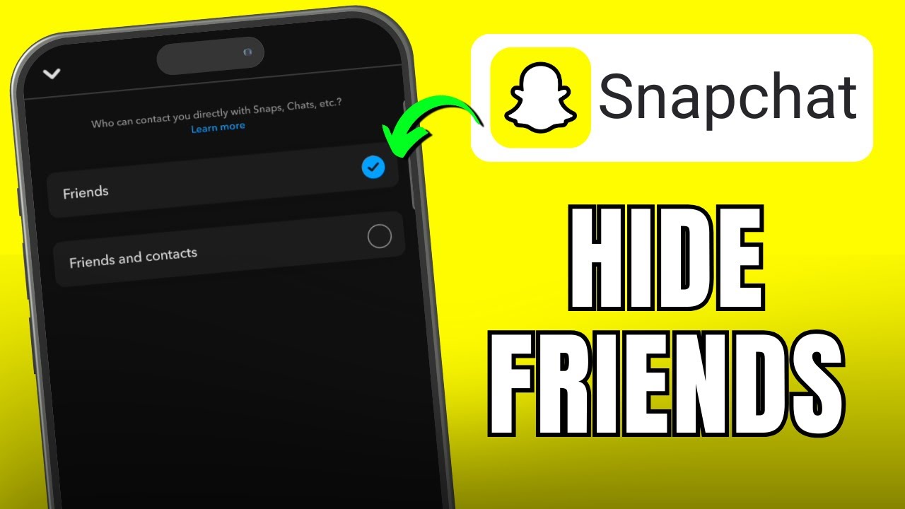 How to Hide Friends on Snapchat | Full 2025 Guide