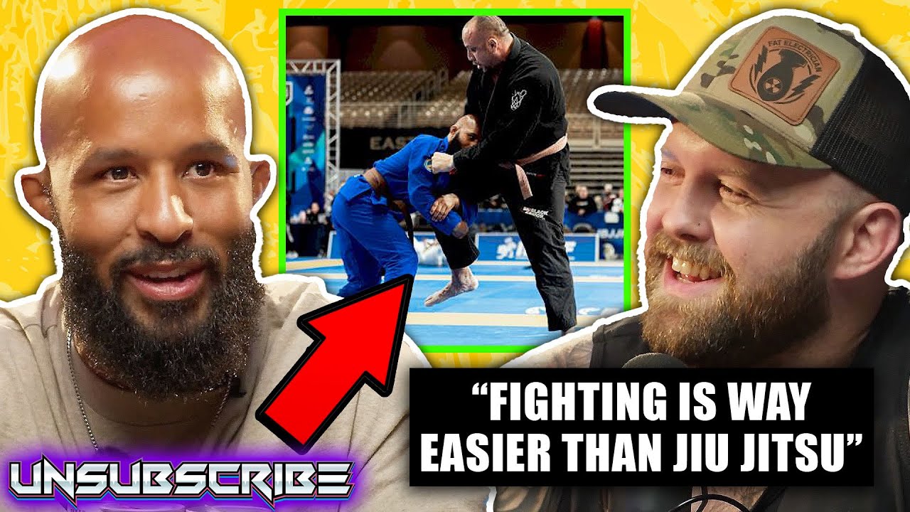 Jiu Jitsu Is Way Harder Than Fighting - Demetrious Johnson & The Fat Electrician On BJJ Vs Boxing