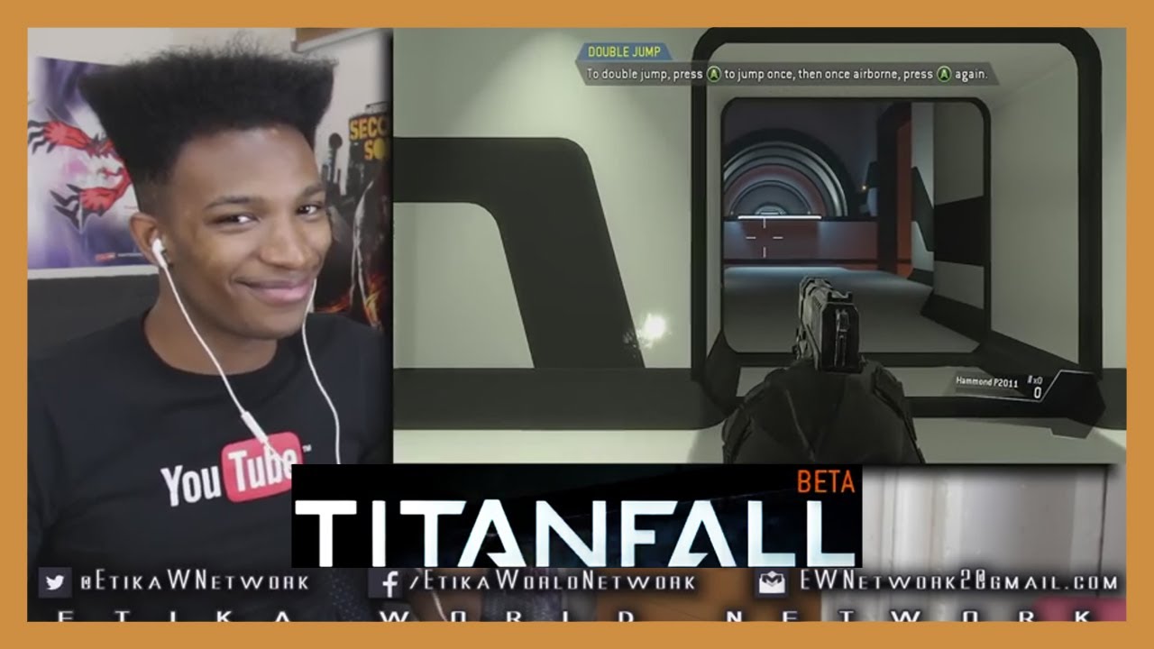(2014-02-14) [EWN] - Titanfall Beta • Etika Plays- Training Tutorial, Part 1