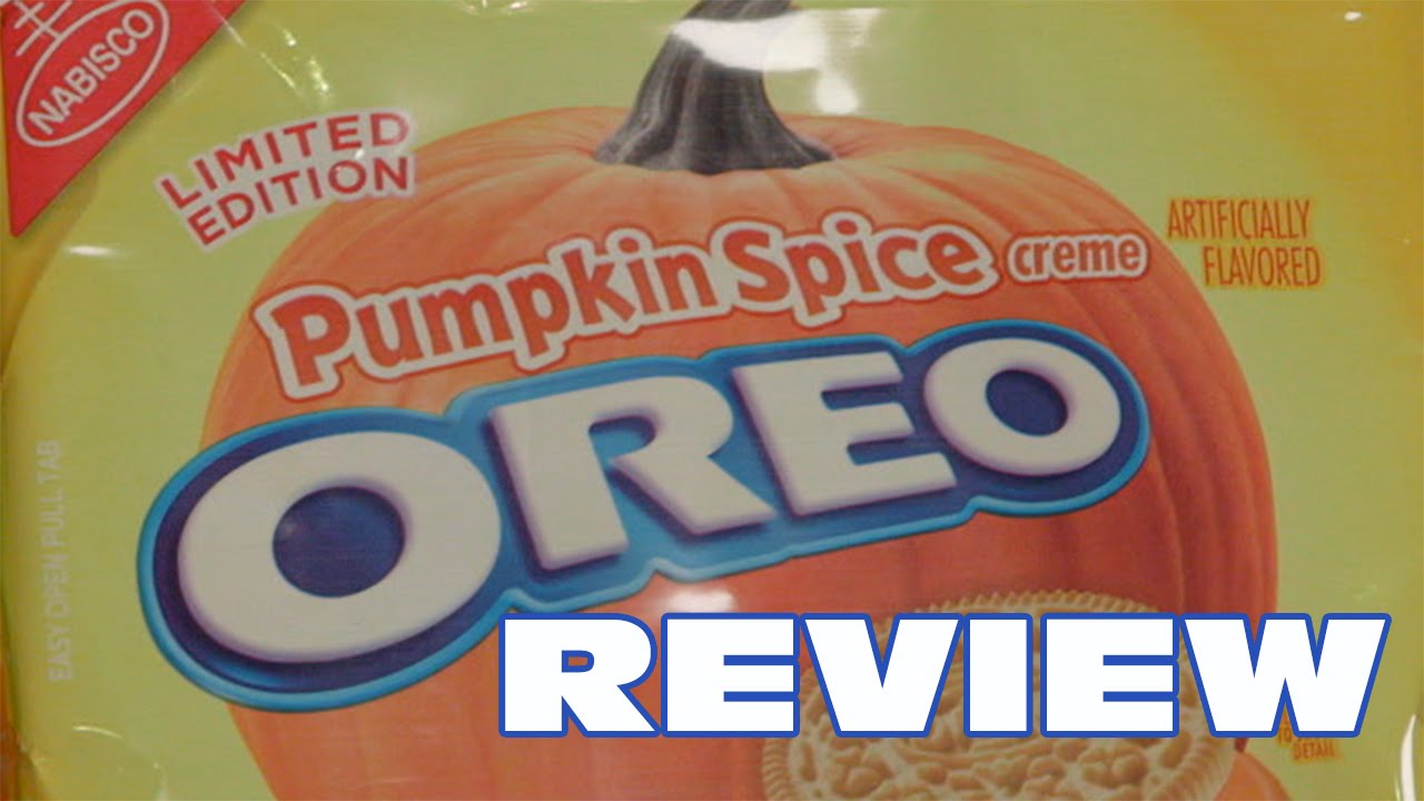 Pumpkin Spice Oreo Cookie Review - Oreo Oration