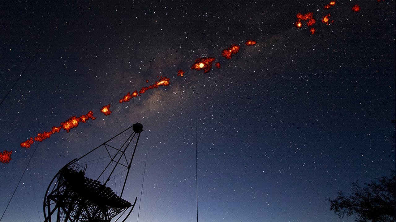 Quindici anni nel deserto per svelare la Via Lattea più violenta