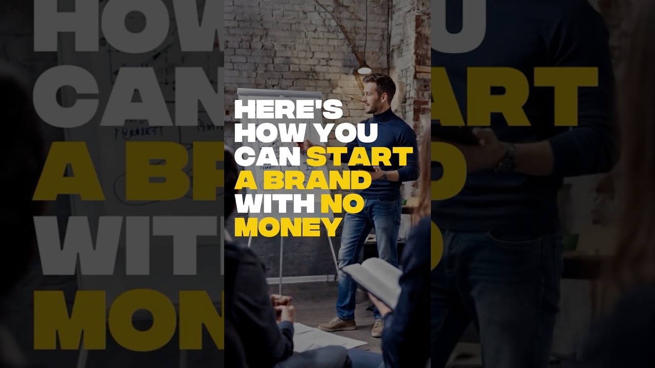 The Secret to Start a Brand with No Cash 