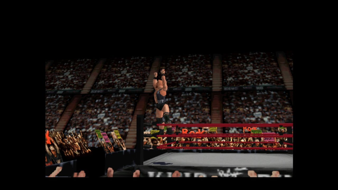 WWF Wrestlemania 2000 - N64 Stone Cold Steve Austin vs HHH