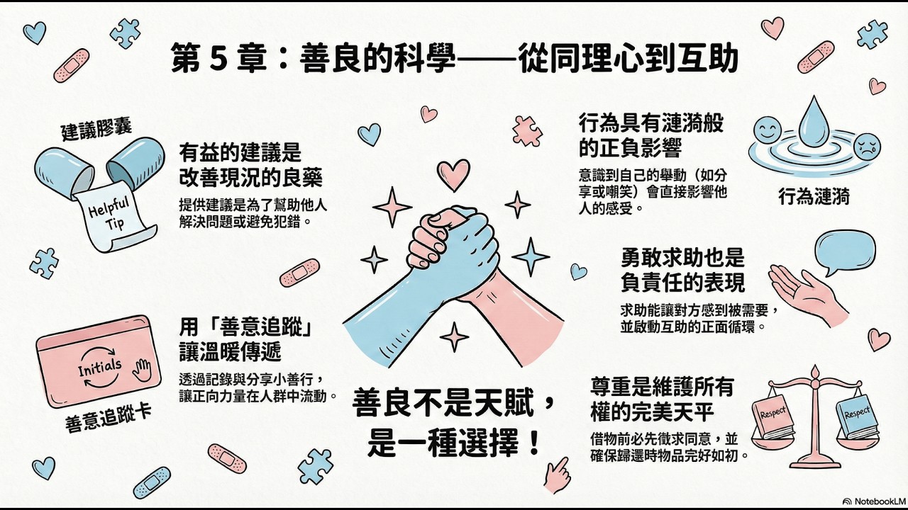 兒童社交技巧教學指南第5課：善良的科學：培養孩子的同理心超能力