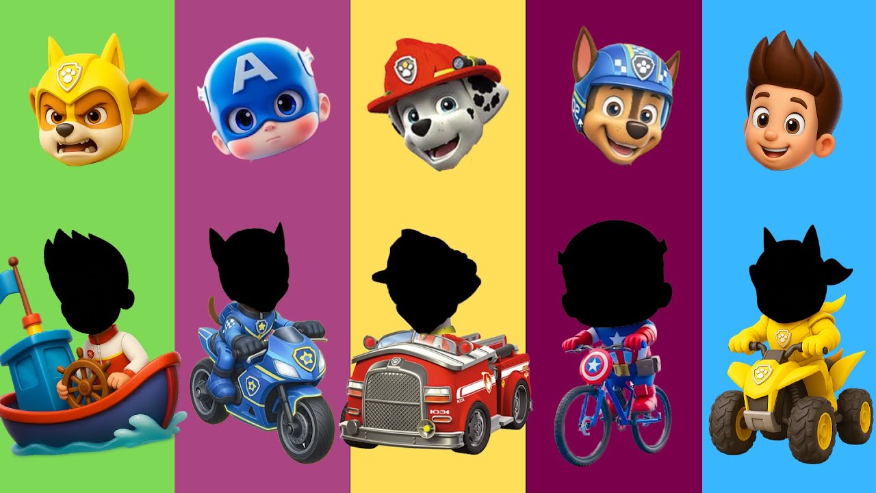 Wrong eyes👀 Paw Patrol Family Mix Episodes! Ryder Chase Rubble  -DAME TU COSITA Funny Wrong Heads