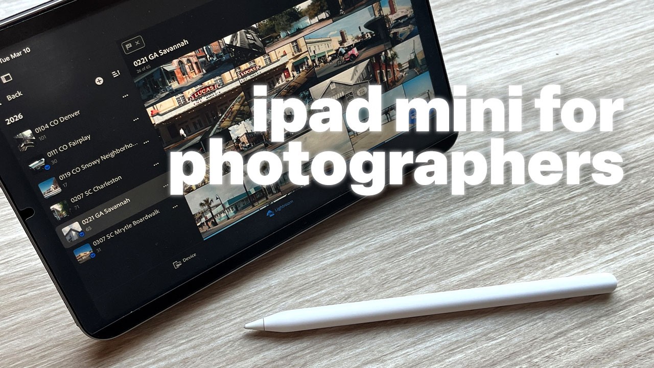 Моим лучшим приобретением в сфере фотографии стала не камера (iPad Mini).