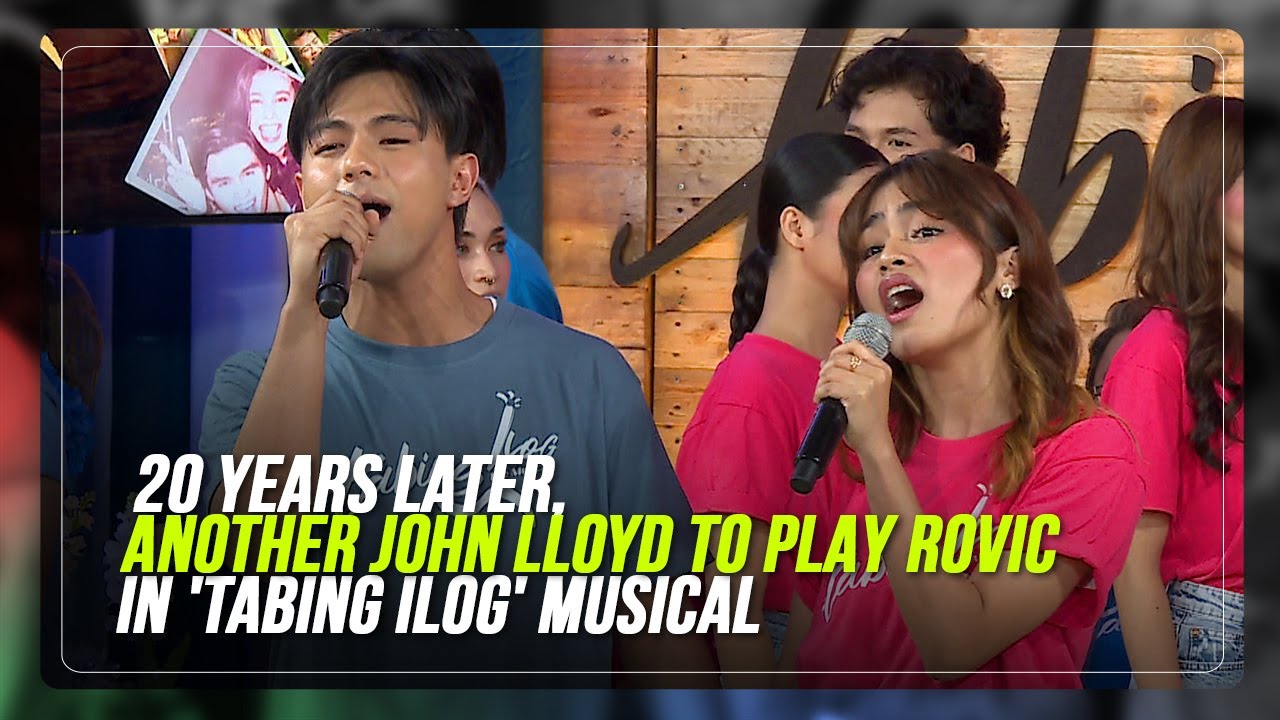 20 years later, another John Lloyd is playing Rovic in 'Tabing Ilog' musical | ABS-CBN News