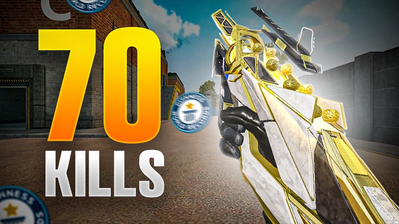 RECORDE DE KILLS NO SOLO VS SOLO DO BLOOD STRIKE! 🔥 (70 KILLS)
