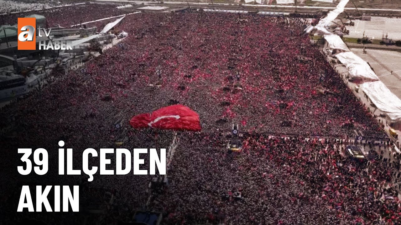 Milyonlar Erdoğan'a koştu - atv Ana Haber 7 Mayıs 2023