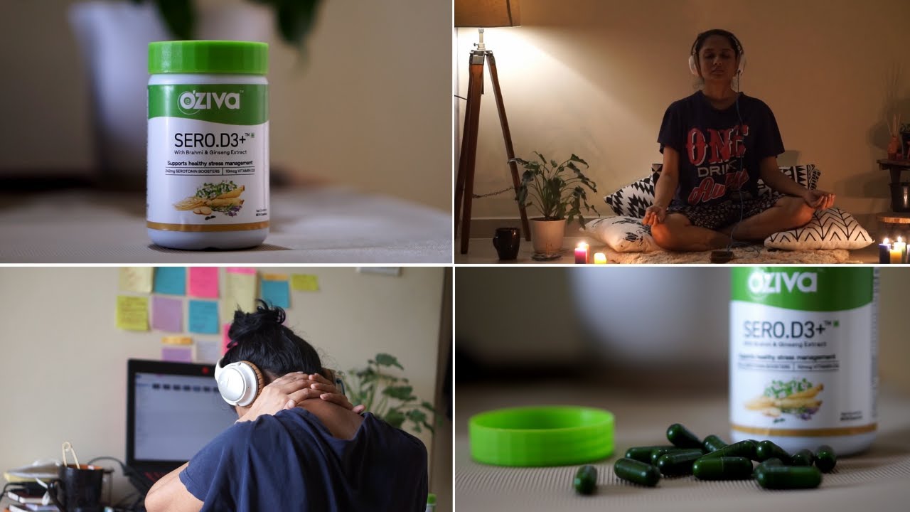 How I Manage Stress & Anxiety with OZiva Sero D3+ and Few Tips | OZiva Sero D3+ Review