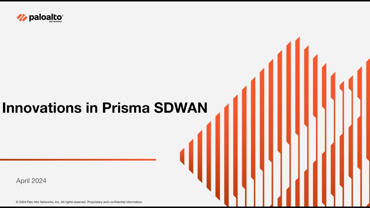 Innovations in Prisma SDWAN