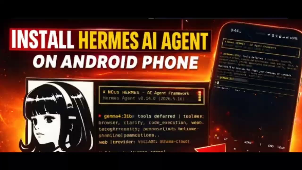 Запустите собственного ИИ-агента на Android БЕСПЛАТНО &mdash; Hermes + Ollama + Telegram (Настройка Ter...