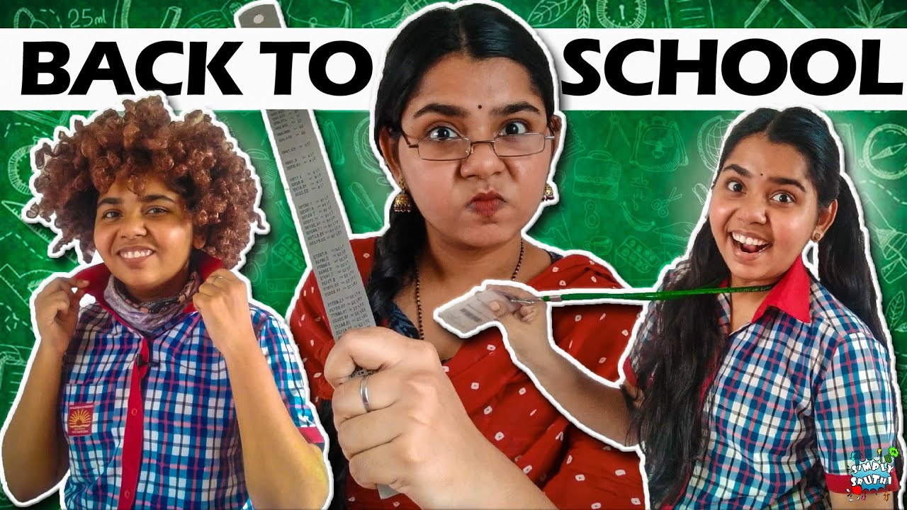 When schools reopen after lockdown (First day back to school) | Simply Sruthi | Tamil comedy 2020