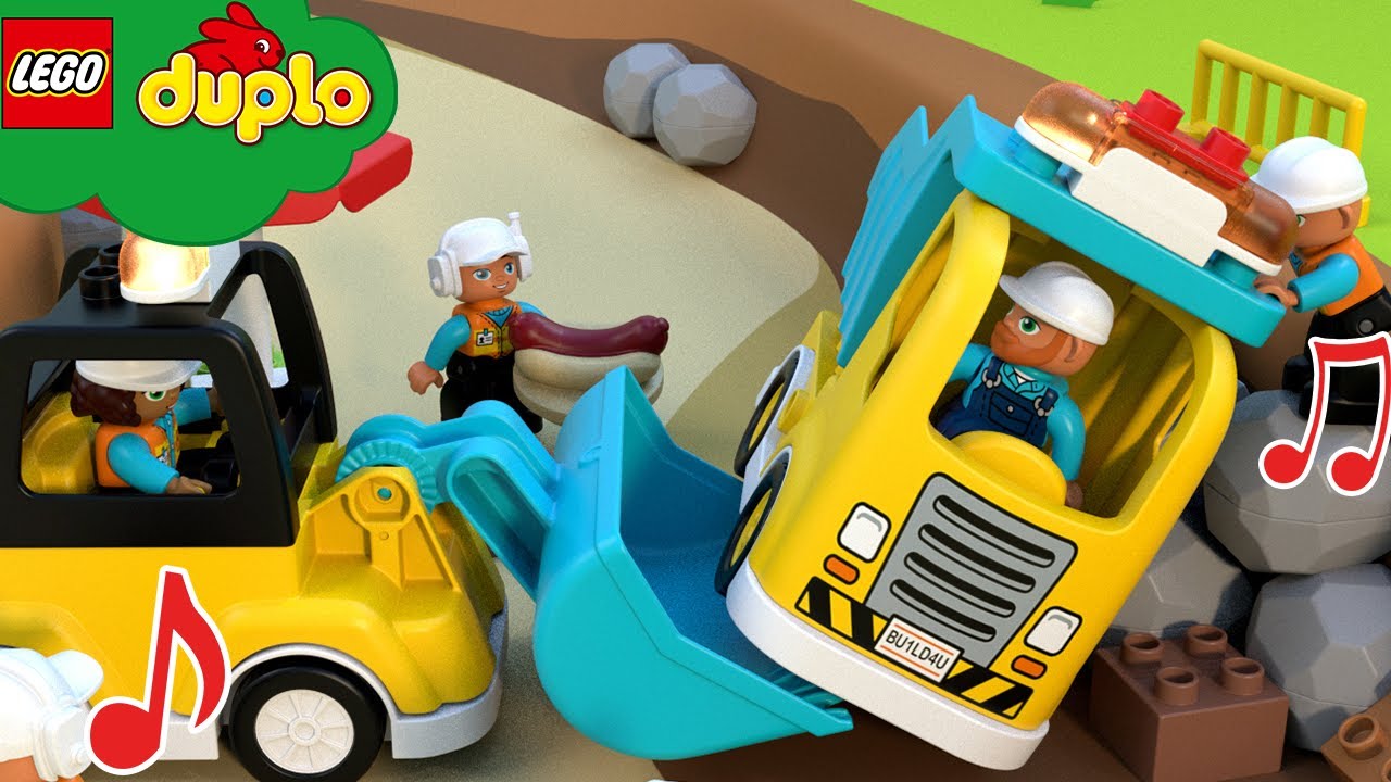 LEGO Trucks - Humpty Dumpty Song | Learning For Toddlers | Nursery Rhymes | Cartoons and Kids Songs
