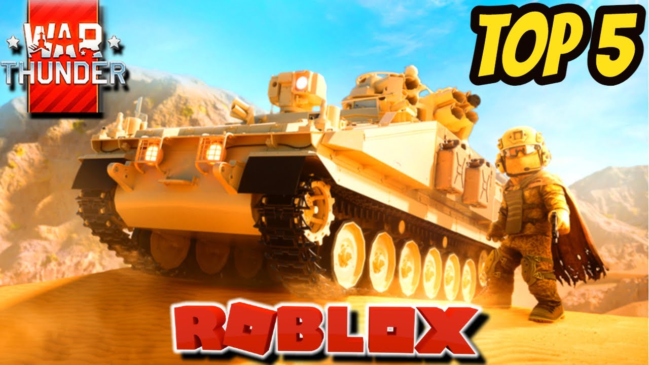Top 5 Best War Games In Roblox (Like War Thunder) 2025
