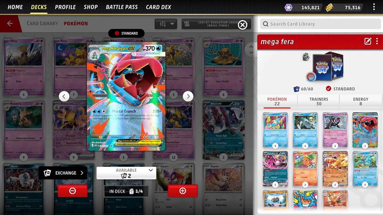 Is Mega Feraligatr Playable??? | Pokémon TCG Live Gameplay |