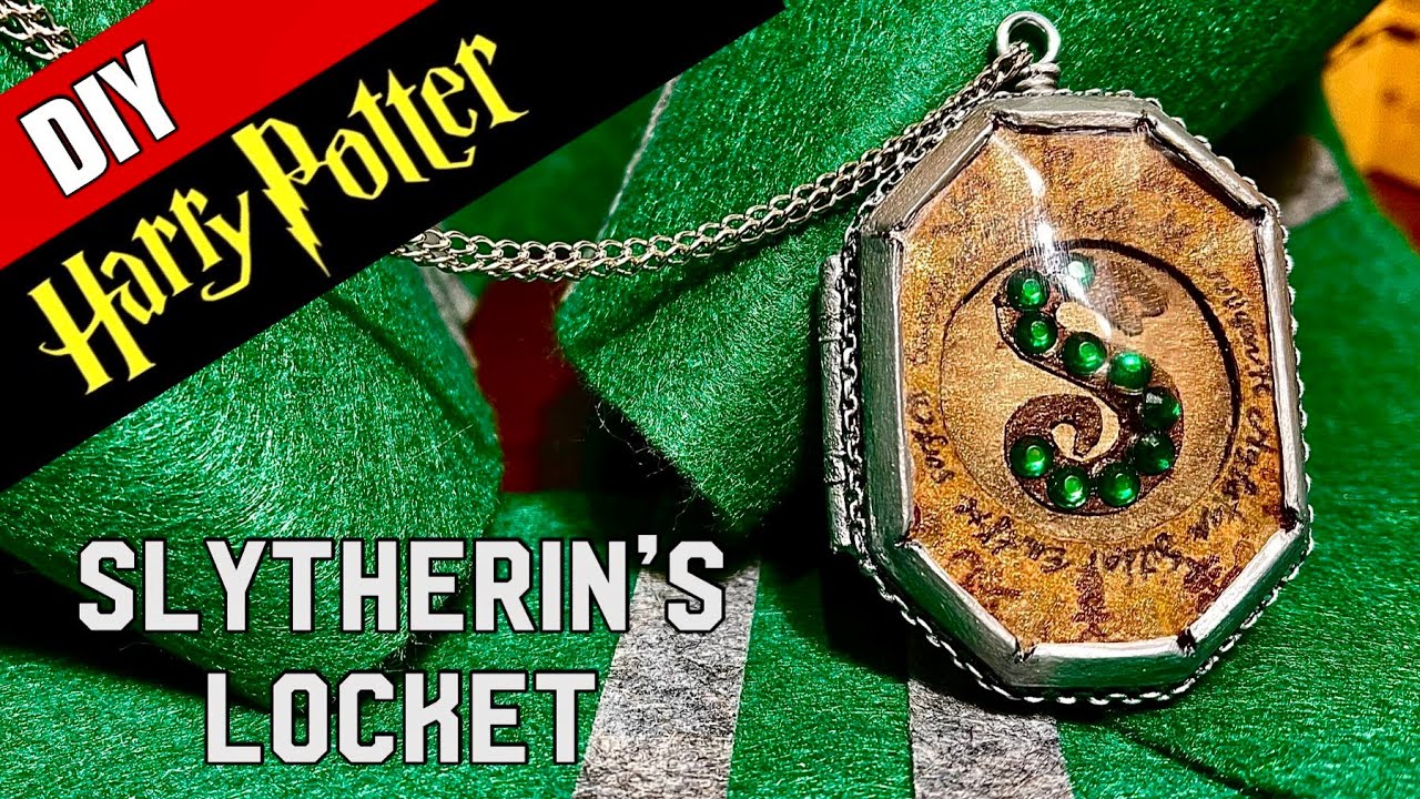 ⚡️Harry Potter DIY: Salazar Slytherin’s Locket - Horcrux