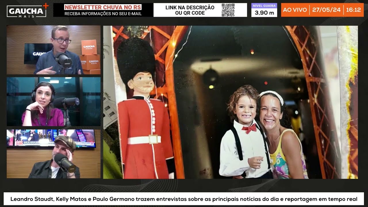 Leandro Staudt encontra álbum de fotos na enchente de Porto Alegre e procura por família | Gaúcha+