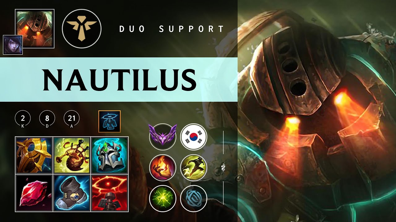 Nautilus Support vs Pantheon - KR Master Patch 26.01