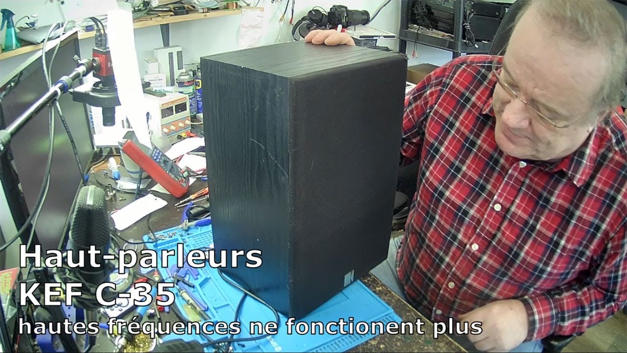 Haut-Parleurs KEF C-35 | SJC Électronique