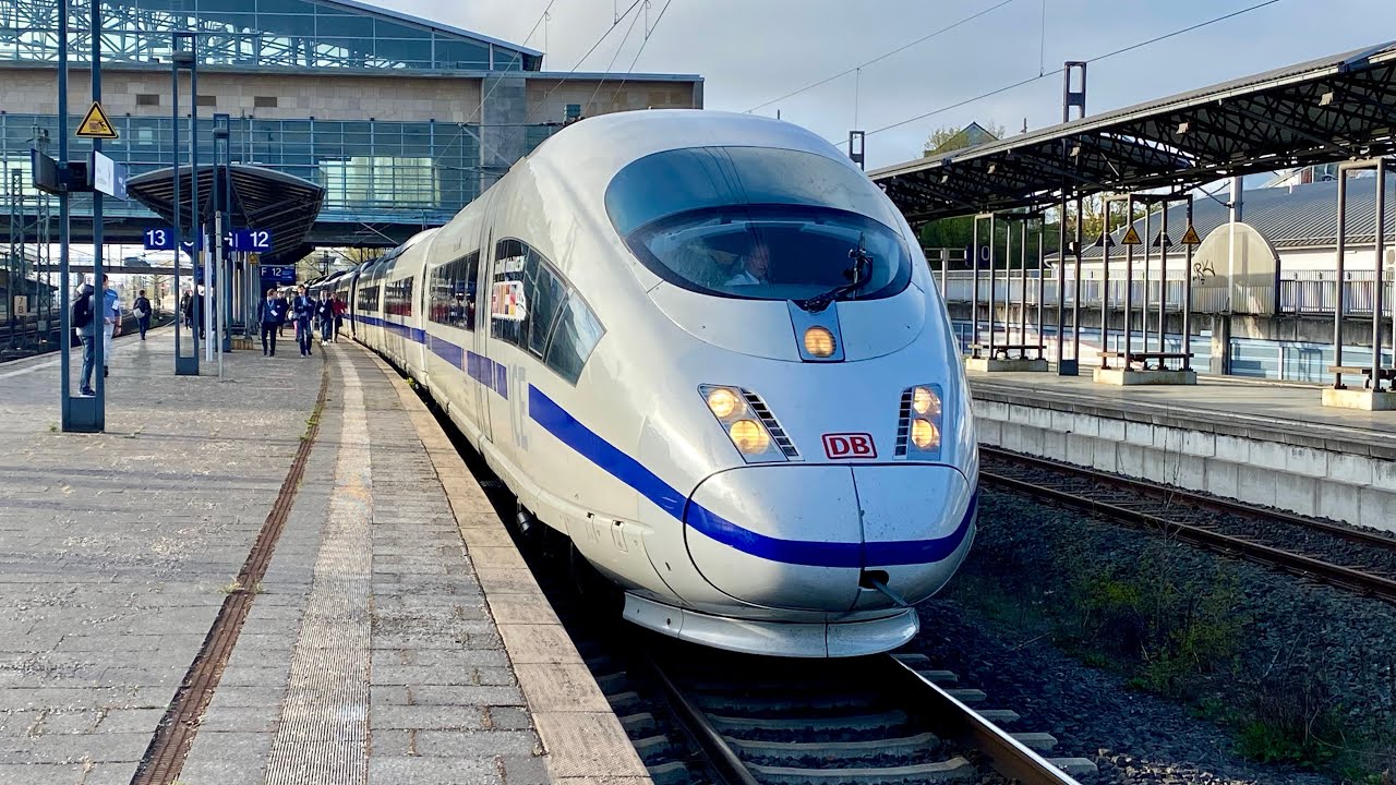 Ausfahrt Abschiedsfahrt der BR 406 nach Amsterdam mit Tz4601 (Europa) BR 406 001 & Tz4651 BR 406 051