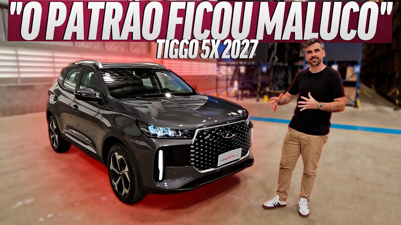 TIGGO 5X PRO 2027: POR R$ 135 MIL E 'COMPLETAÇO', VALE A PENA?!