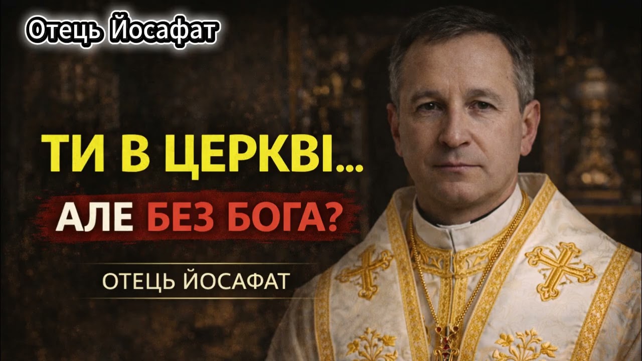 Бог чекає, а ти де? Притча про блудного сина - отець Йосафат.