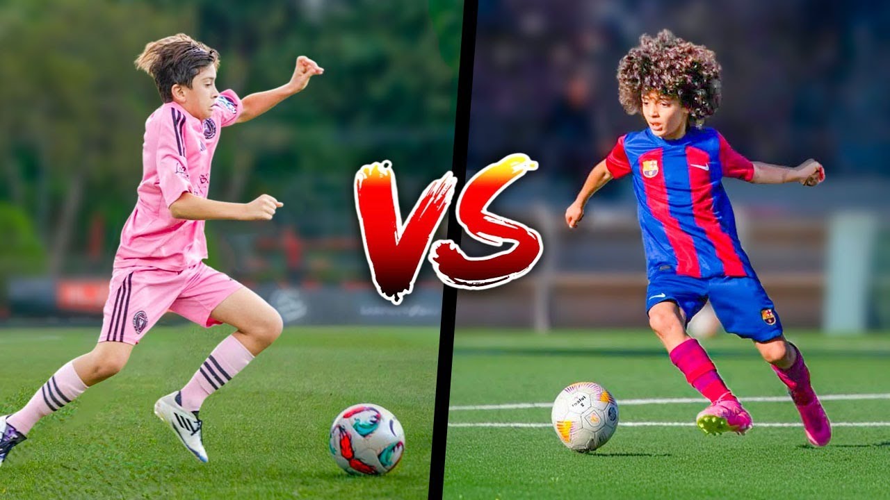 THIAGO MESSI MEETS ADAM QAROUAL &ndash; The Battle Of The WONDERKIDS