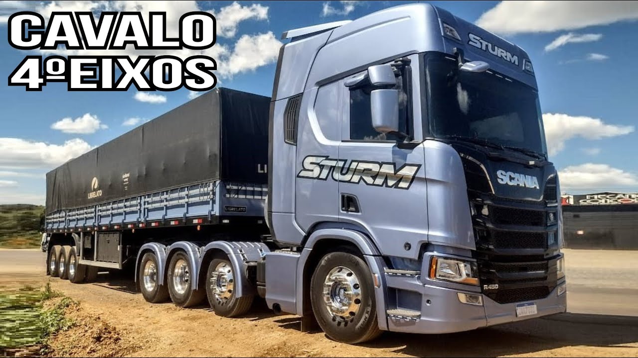 SÓ OS CAVALOS 4º EIXOS TOP DA RODAGEM