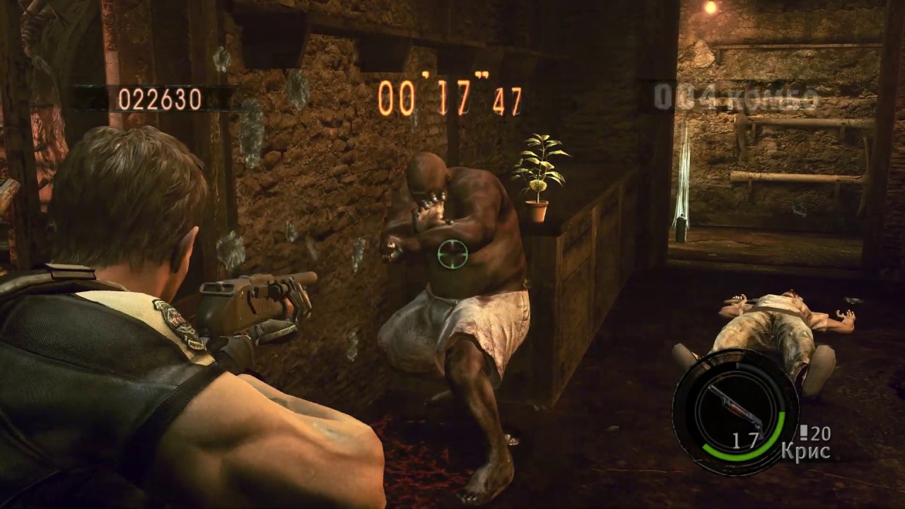 Resident Evil 5 4K 60 FPS ULTRA Rank SS 103.190 Prison Cris BSAA Mercenaries