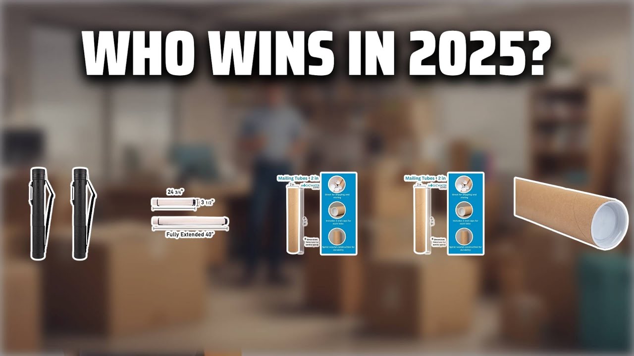 The Top 5 Best Shipping Tubes in 2025 - Must Watch Before Buying!