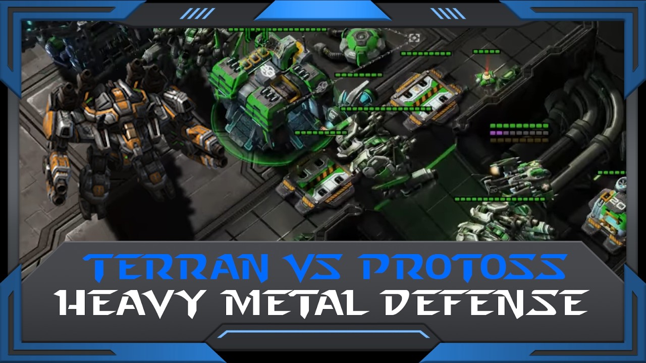 StarCraft 2 (RuFF Highlight): Heavy Metal Defense