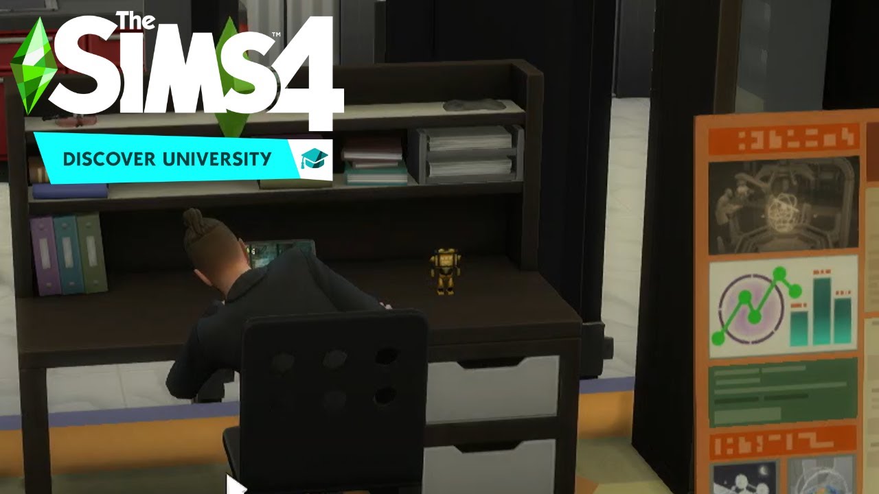 The Sims 4 – Vida Universitária | Ep 8: Jogando Vídeo Game 