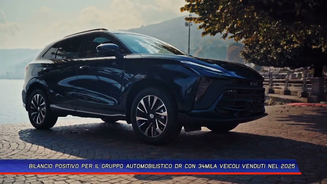 BILANCIO POSITIVO PER IL GRUPPO AUTOMOBILISTICO DR CON 34MILA VEICOLI VENDUTI NEL 2025