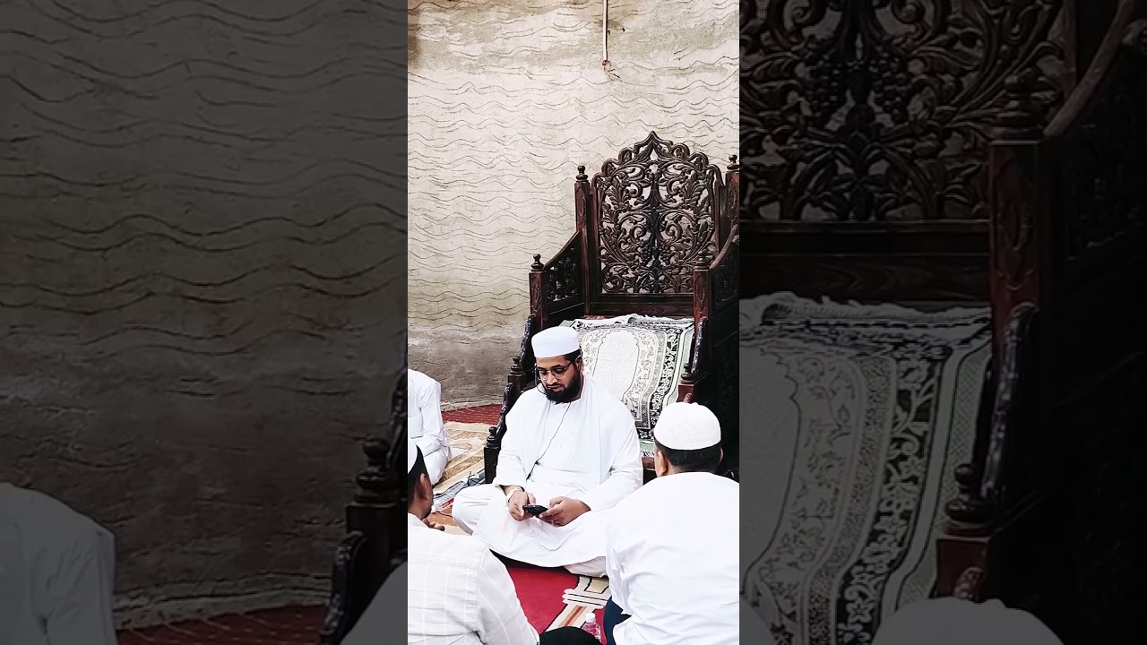 Moulana Mubarak Hazrat - Naat at Jamia Syedna Anas Ibne Malik RA Masjid Tumkur #viralvideo 