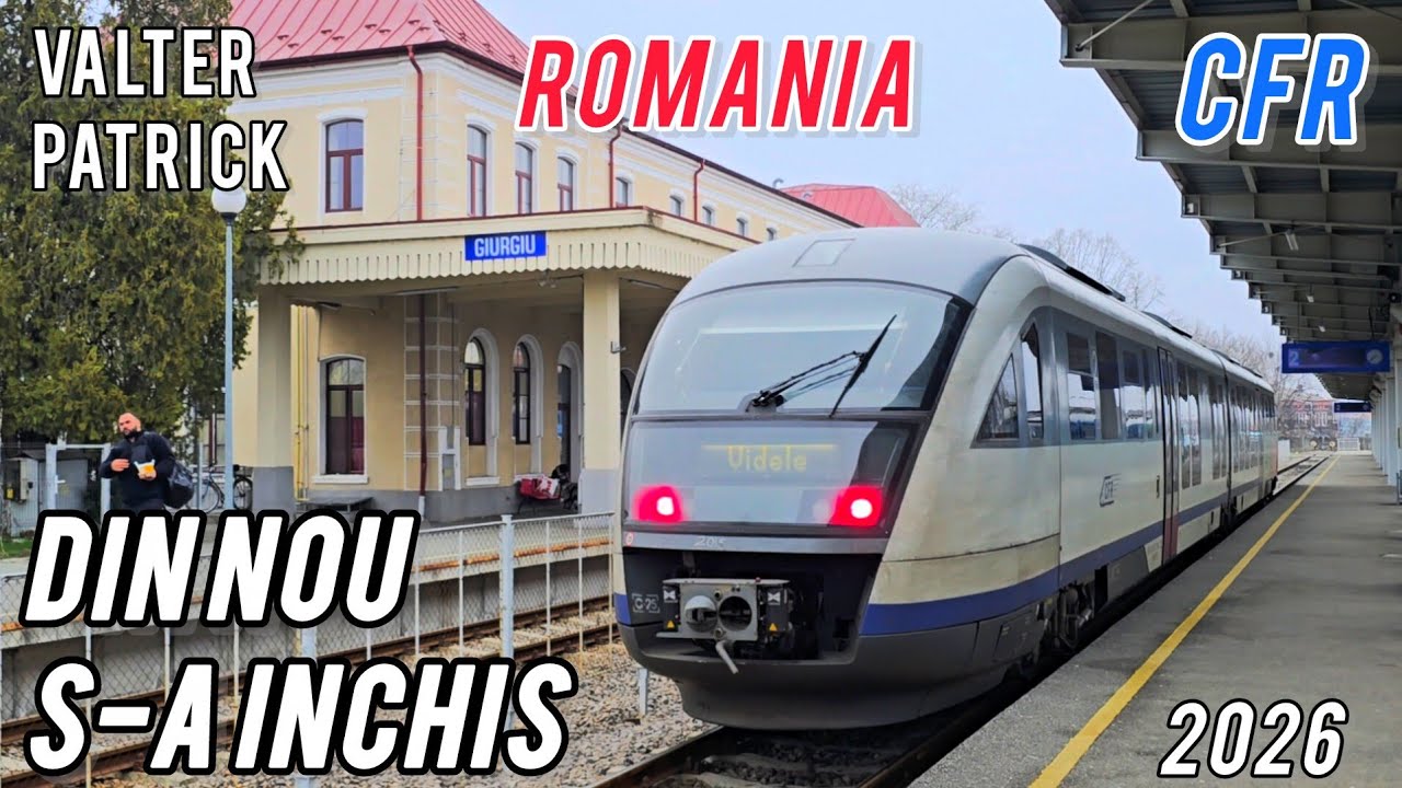 Bucuresti-Gradistea-Giurgiu | Ultima calatorie inainte de modernizare si electrificare